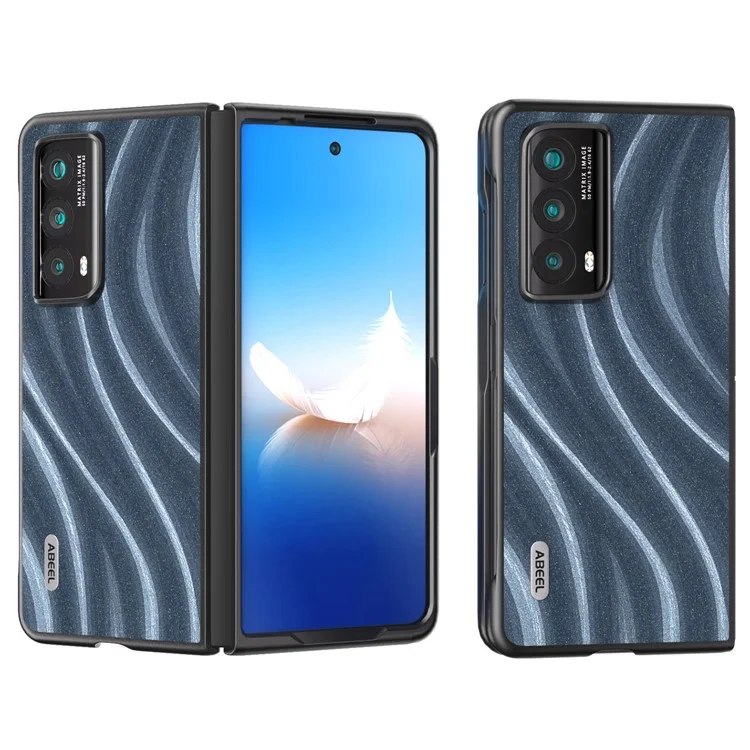 ABEEL Milky Way Series For Honor Magic Vs2 5G Case PU Leather+PC Back Shell Cover - Azul