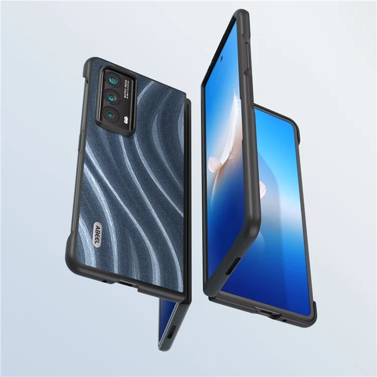 ABEEL Milky Way Series For Honor Magic Vs2 5G Case PU Leather+PC Back Shell Cover - Azul