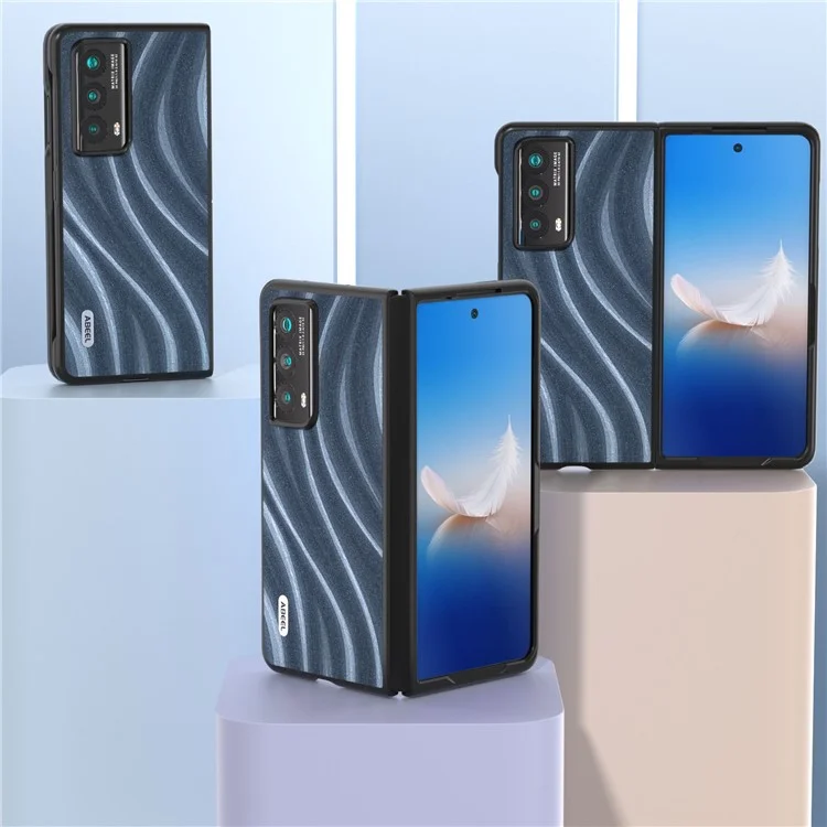 ABEEL Milky Way Series For Honor Magic Vs2 5G Case PU Leather+PC Back Shell Cover - Azul