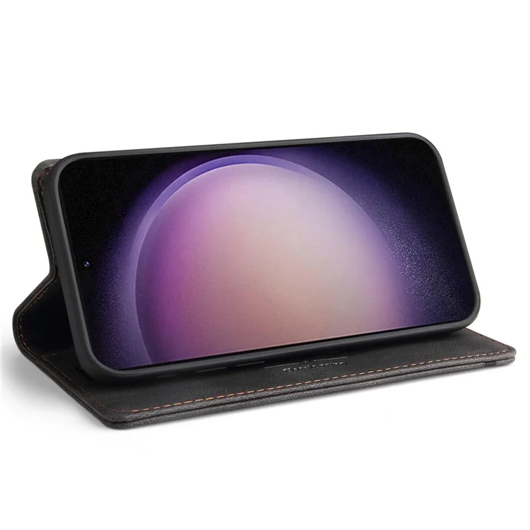GQ.UTROBE 008 Series для Samsung Galaxy S24 Ultra, чехол, блокировка RFID, кожа PU + TPU, защитный чехол для телефона - черный