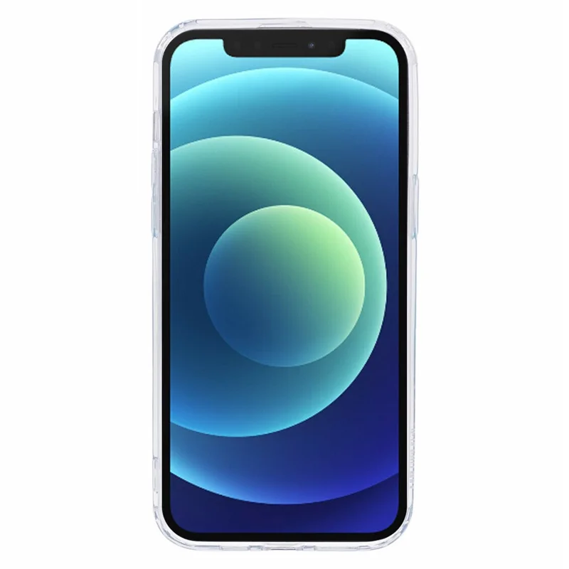 JTW Series For iPhone 12 / 12 Pro 6.1 inch Case Sparkle Epoxy TPU+Acrylic Phone Cover Compatible with MagSafe - Blue