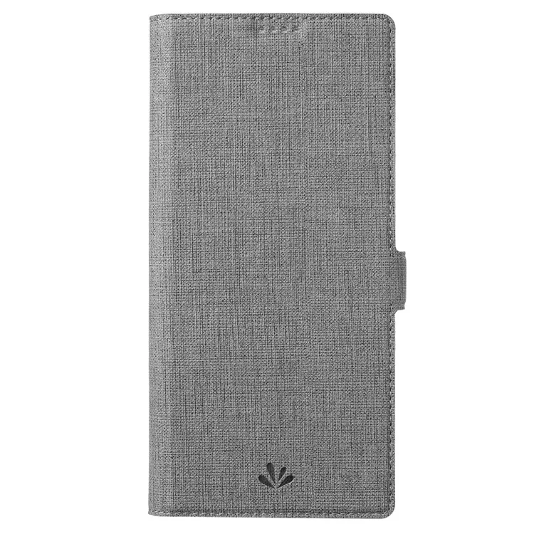 VILI DMK Series for Google Pixel 8 Pro Case Cross Texture Leather Cover with Wallet Stand - Grey