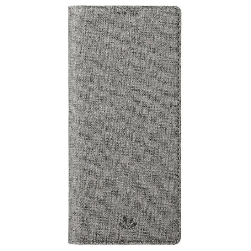 VILI DMX Series For Sharp Aquos Sense 8 Case Leather Stand Cover with Card Holder - Grey