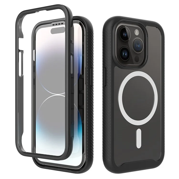 Starry Series for iPhone 15 Pro Max Case PET Screen Film Phone Cover Compatible with MagSafe