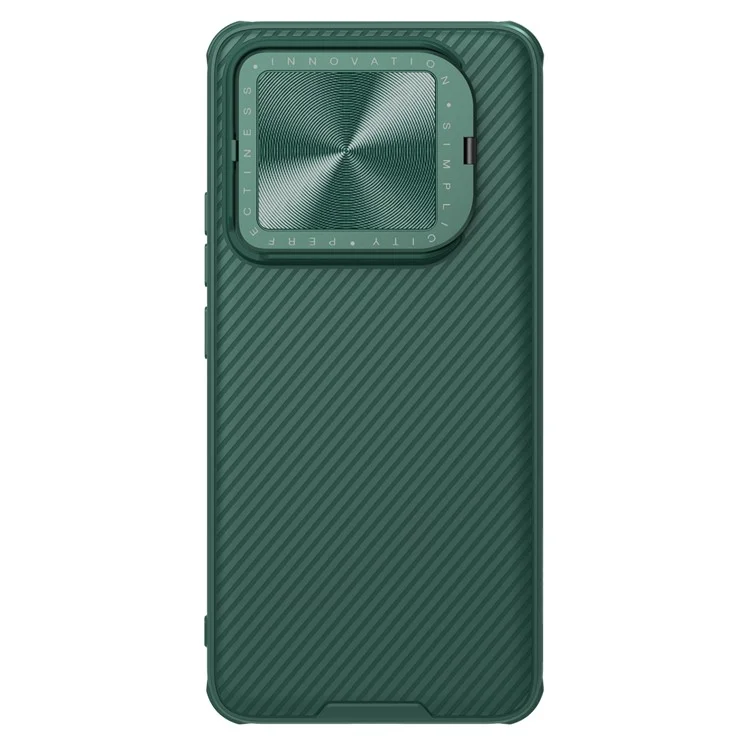 NILLKIN CamShield Prop Magnetic Series for Xiaomi 14 Phone Case with Lens Cover Kickstand - Green