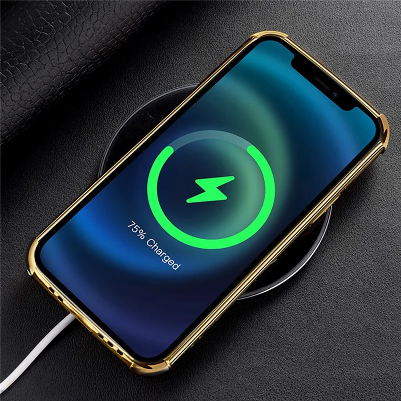 غطاء لهاتف شاومي ريدمي نوت 13 برو+ 5G بتصميم جلد تمساح مع طلاء كهربائي - أسود