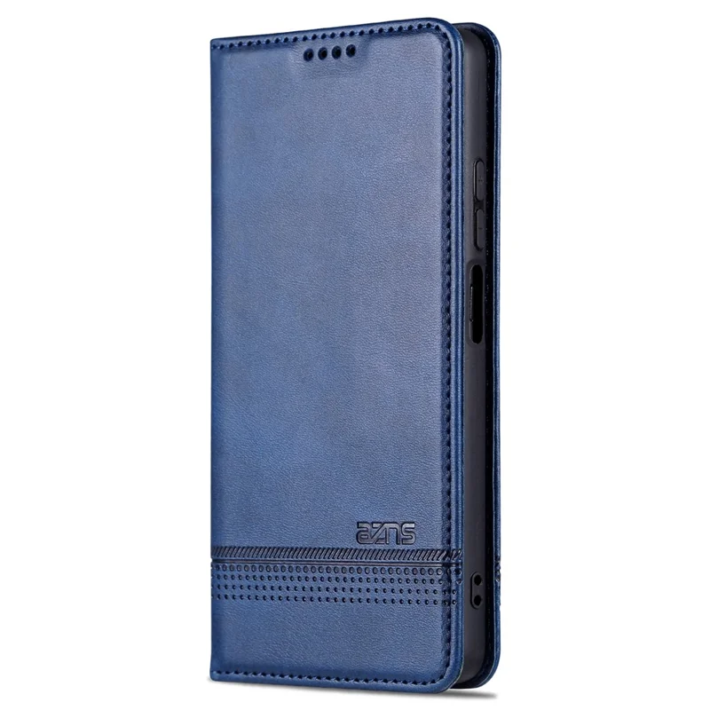 AZNS For Honor Play 50 Plus 5G Case Magnetic Closing Leather Wallet Phone Cover - Blue