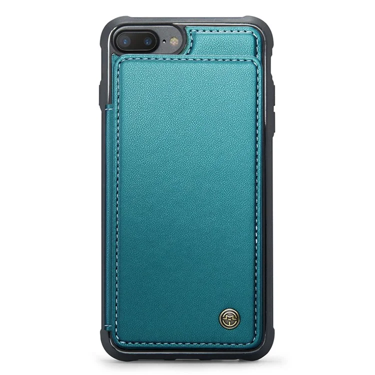 CASEME C22 Series For iPhone 6 Plus 5.5 inch / 7 Plus 5.5 inch / 8 Plus 5.5 inch / 6s Plus 5.5-inch Phone Case RFID Blocking Leather Cover - Green