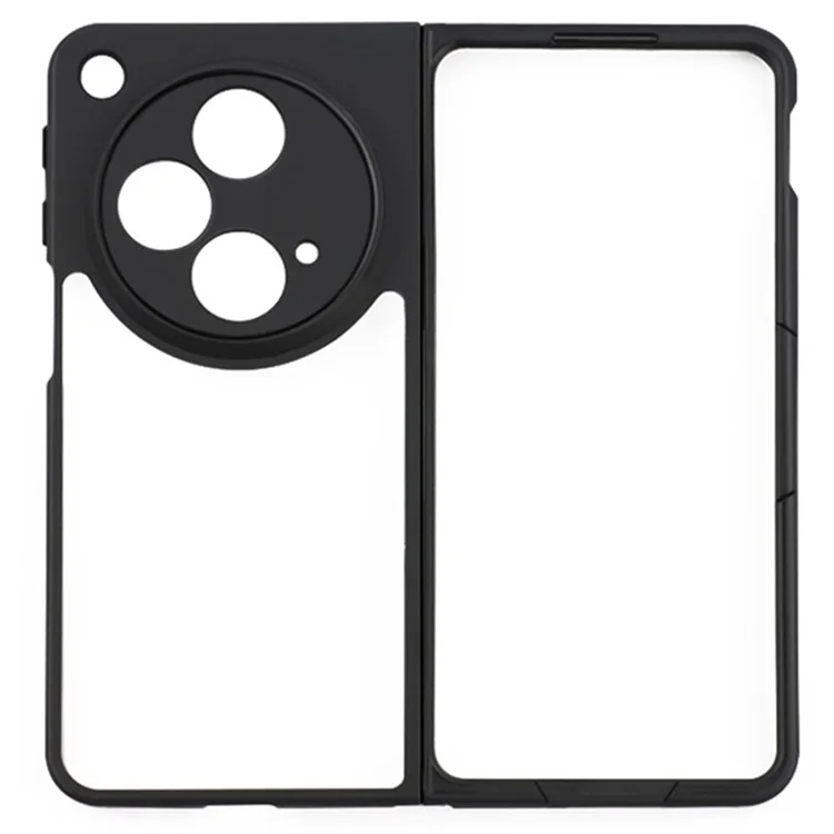 Для Oppo Find N3 5G Slim-Fit TPU + PC Clear Phone Cover Dustproof Phone Shell Case