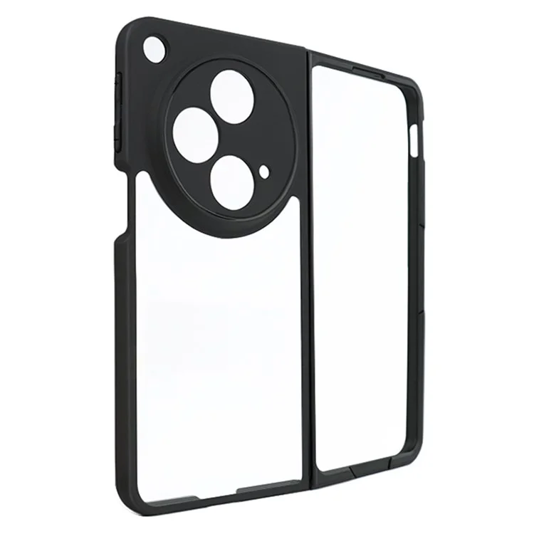 Для Oppo Find N3 5G Slim-Fit TPU + PC Clear Phone Cover Dustproof Phone Shell Case