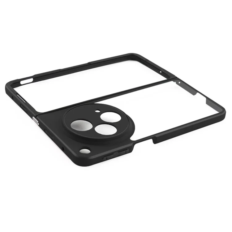 Для Oppo Find N3 5G Slim-Fit TPU + PC Clear Phone Cover Dustproof Phone Shell Case