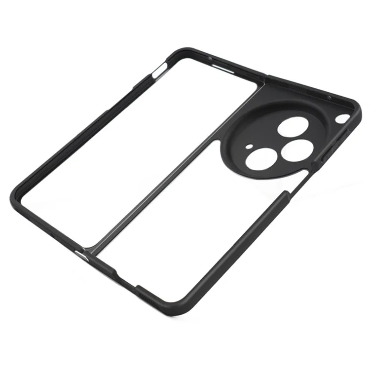 Для Oppo Find N3 5G Slim-Fit TPU + PC Clear Phone Cover Dustproof Phone Shell Case
