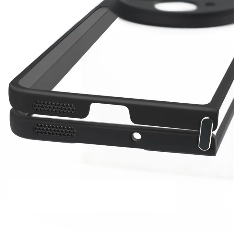 Для Oppo Find N3 5G Slim-Fit TPU + PC Clear Phone Cover Dustproof Phone Shell Case