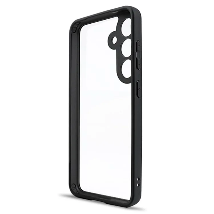 For Samsung Galaxy S24+ Case Anti-collision TPU + PC Phone Cover Dustproof Phone Shell