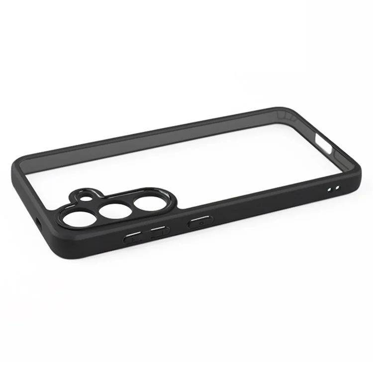 For Samsung Galaxy S24+ Case Anti-collision TPU + PC Phone Cover Dustproof Phone Shell