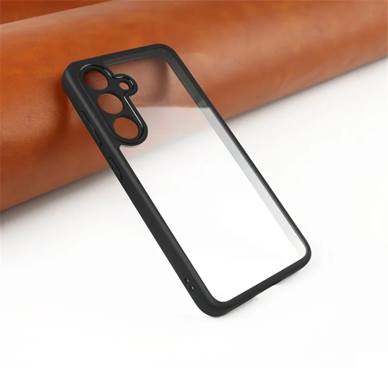 Para Samsung Galaxy S24 Capa de Smartphone Slim-Fit Resistente à Poeira Capa de PC + TPU