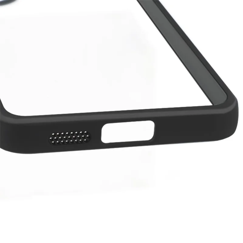 Para Samsung Galaxy S24 Capa de Smartphone Slim-Fit Resistente à Poeira Capa de PC + TPU