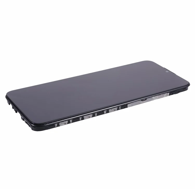 Para Samsung Galaxy A02s A025 (166.5x75.9x9.2mm) Pantalla LCD y Ensamblaje de Digitalizador de Grado C + Marco (sin Logotipo)