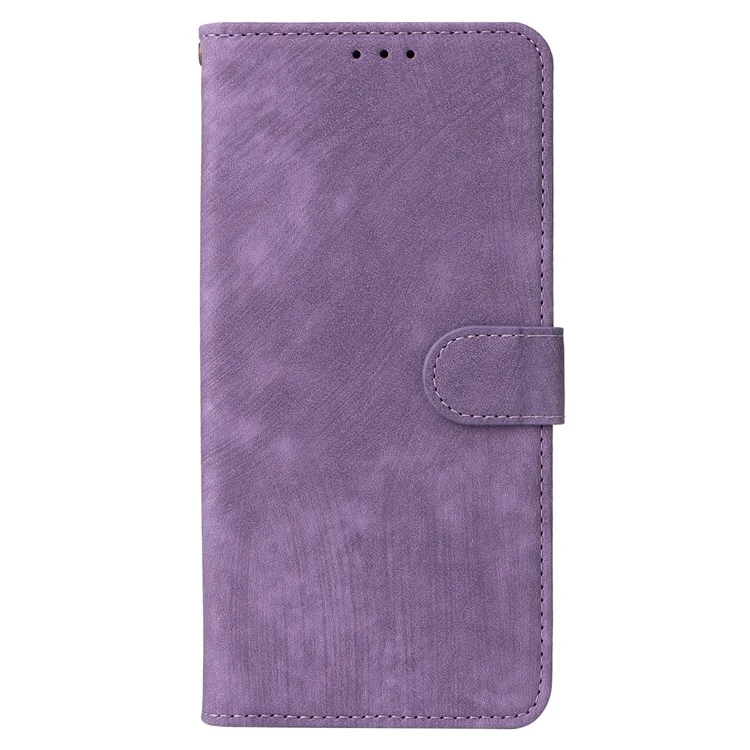 Für Umidigi G5 Mecha Case RFID-Blockier-Geldbörse Stand Handyhülle mit Riemen - Lila
