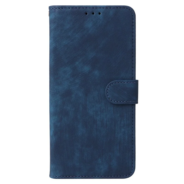 Für Umidigi G5 / G5A Hülle RFID-blockierendes PU-Leder-Smartphone-Cover mit Gurt - Blau