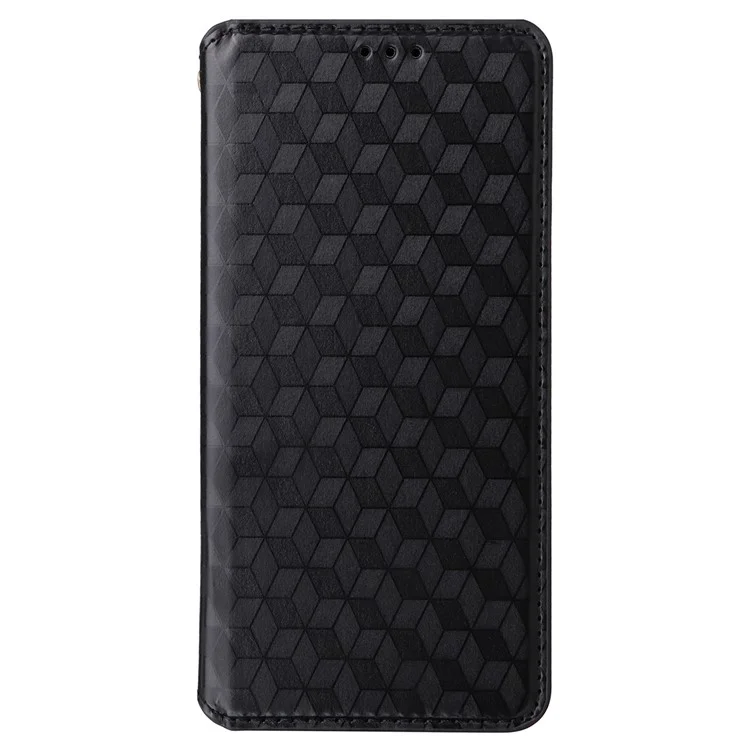 For Honor Magic6 Lite 5G / X9b 5G / X50 Case Magnetic Closing Leather Wallet Cell Phone Cover - Black