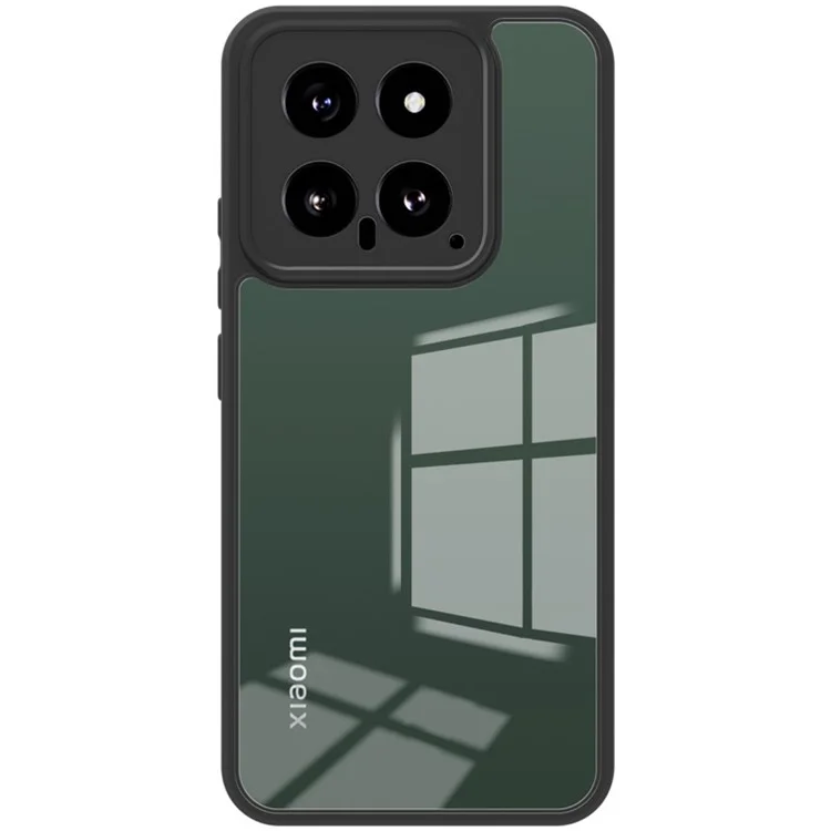 Étui pour smartphone Xiaomi 14 de la série IMAK UX-9A, coque de protection en TPU + PC transparent