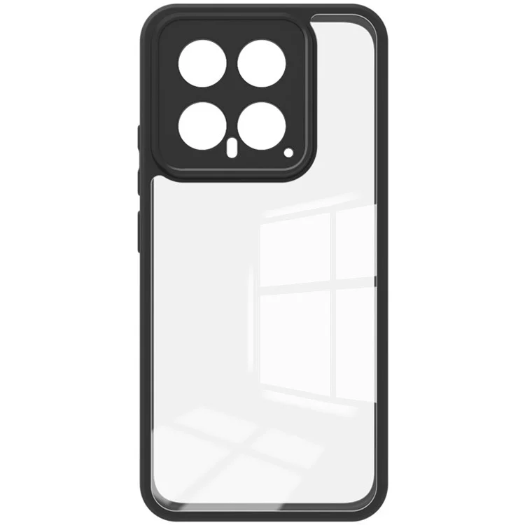 Étui pour smartphone Xiaomi 14 de la série IMAK UX-9A, coque de protection en TPU + PC transparent