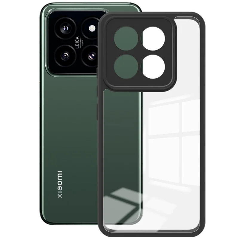 IMAK UX-9A Series for Xiaomi 14 Pro Cell Phone Case TPU + PC Anti-Scratch Clear Cell Phone Cover