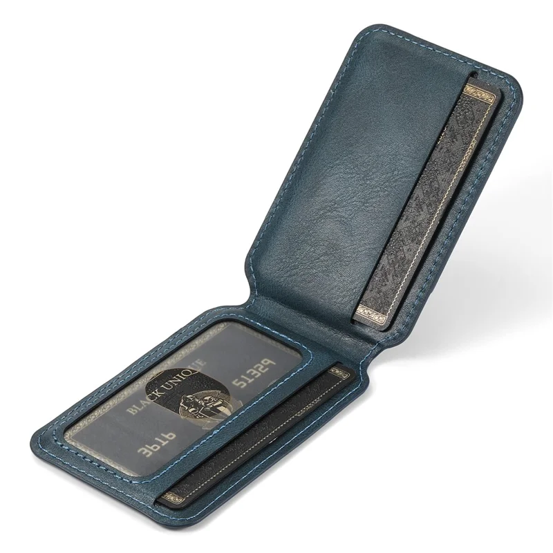 SUTENI H15 For Google Pixel 6 Magnetic Cover Detachable Card Holder Kickstand Phone Case - Blue