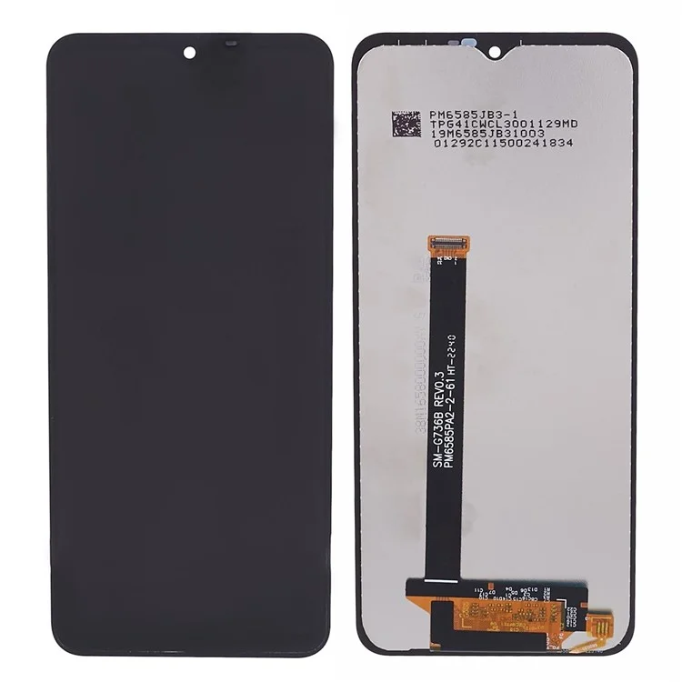Para Samsung Galaxy Xcover6 Pro 5G / Xcover Pro 2 5G G736B Peça de montagem de tela LCD e digitalizador de grau C (sem logotipo)