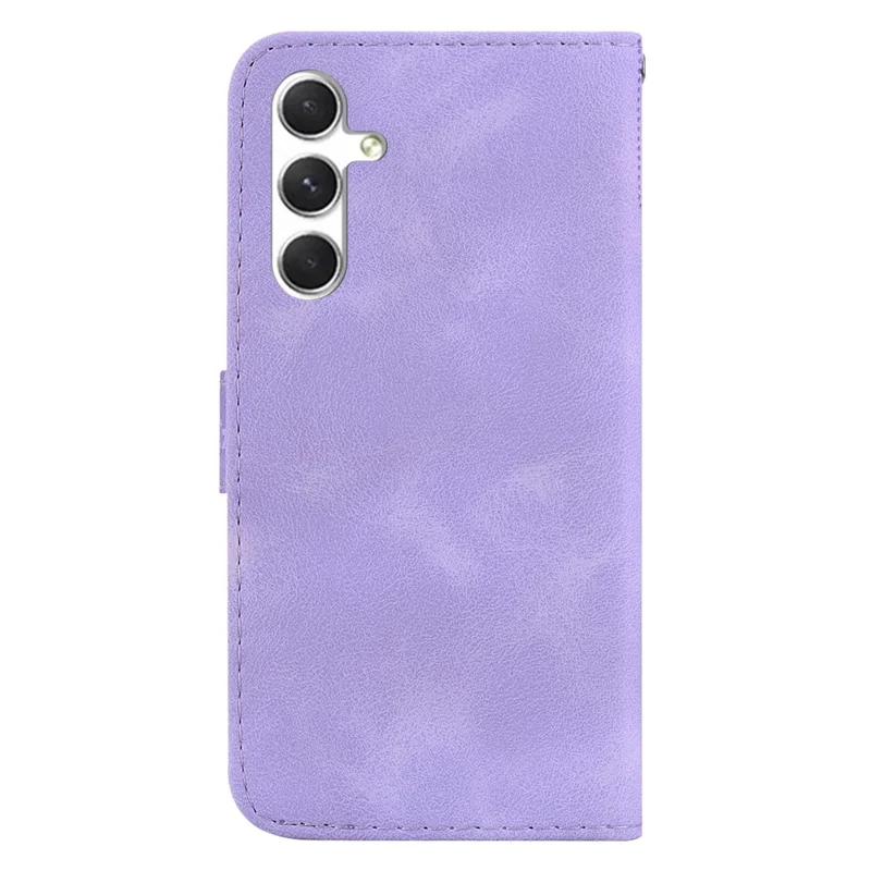 Capa Samsung Galaxy S24+ Case 7-Shape Imprinted Wallet Leather Phone Cover - Roxo