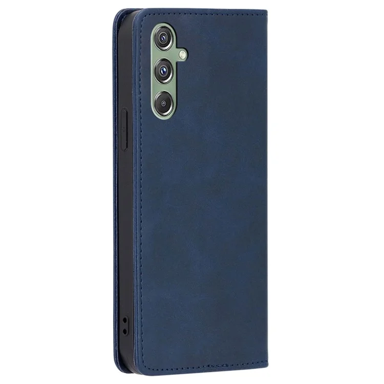 Pour Samsung Galaxy M34 5G / F34 5G Étui Portefeuille Cuir Support Housse de Téléphone - Saphir