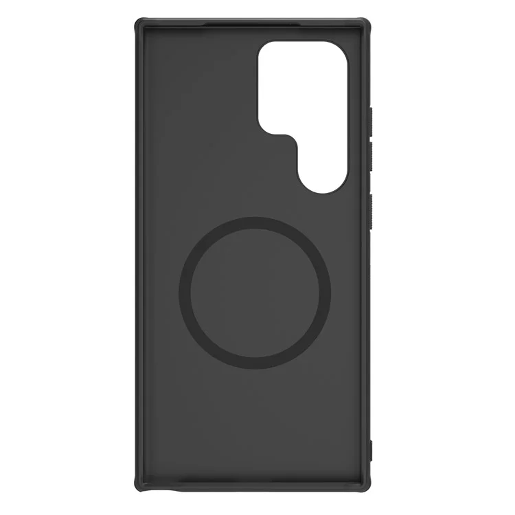 NILLKIN Frosted Shield Pro for Samsung Galaxy S24 Ultra Case Magnetic PC+TPU Anti-drop Phone Protector - Black