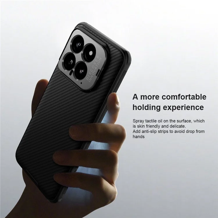 NILLKIN CamShield Prop Magnetic Series for Xiaomi 14 Phone Case Precise Cut-out Camera Protection Cover - Blue