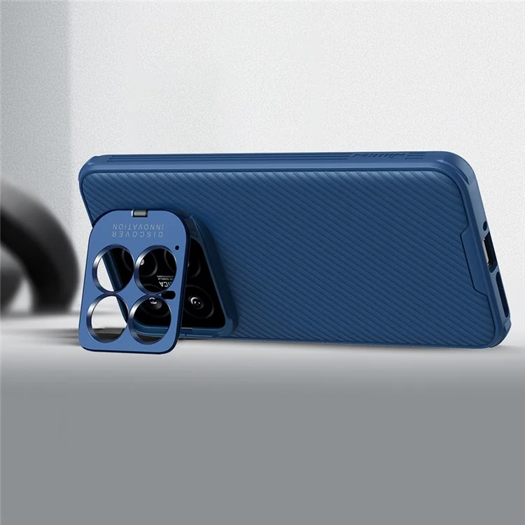 NILLKIN CamShield Prop Magnetic Series for Xiaomi 14 Phone Case Precise Cut-out Camera Protection Cover - Blue