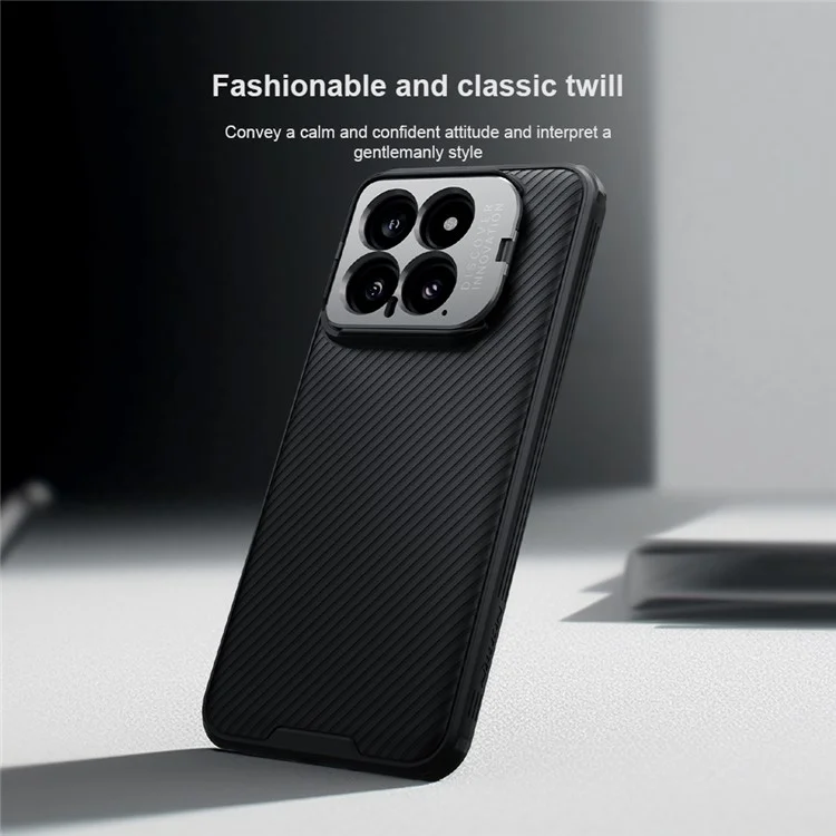 NILLKIN CamShield Prop Magnetic Series for Xiaomi 14 Phone Case Precise Cut-out Camera Protection Cover - Blue