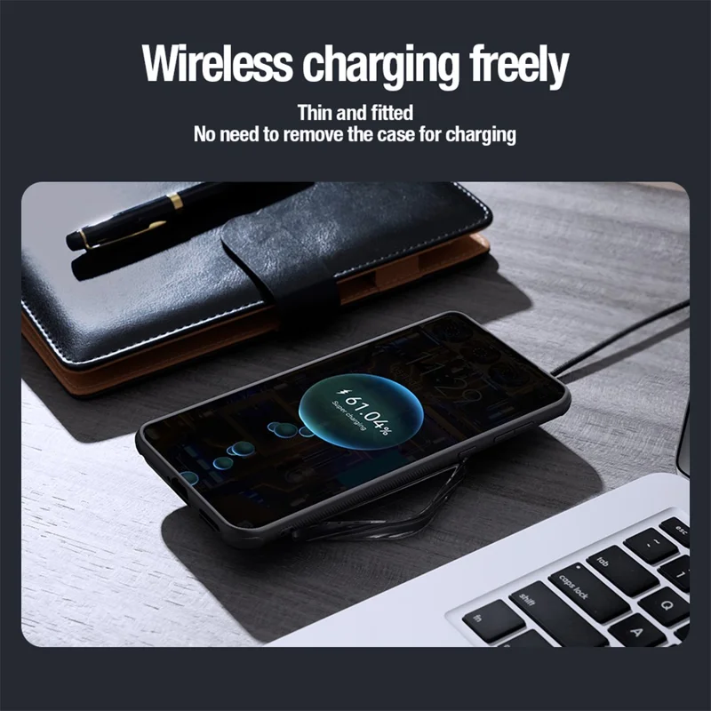 NILLKIN CamShield Prop For Huawei Mate 60 RS Ultimate Case Kickstand Phone Cover - Red