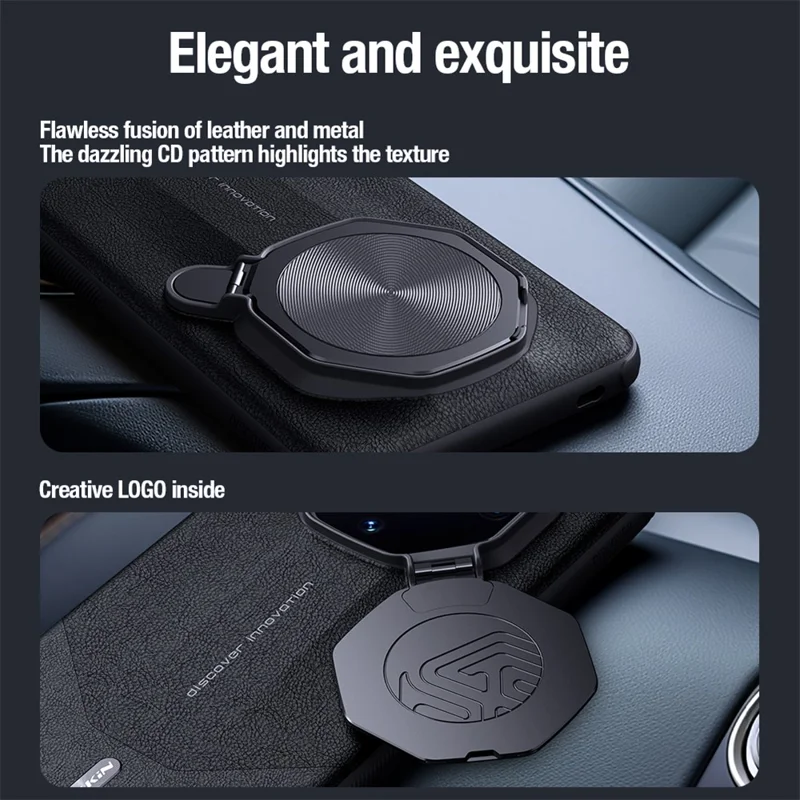 NILLKIN CamShield Prop For Huawei Mate 60 RS Ultimate Case Kickstand Phone Cover - Red