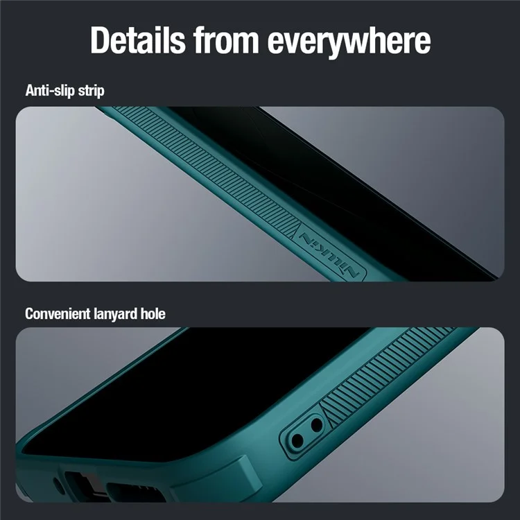 NILLKIN CamShield Prop For Xiaomi 14 Pro Case Leather+PC+TPU Phone Cover - Black