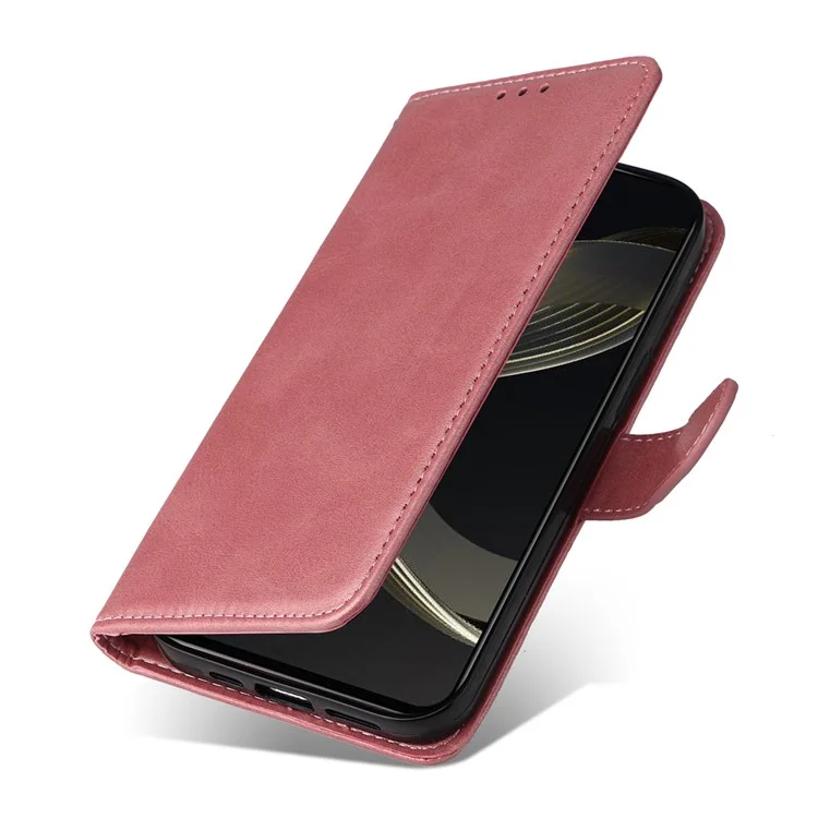 For Huawei nova 11 SE / nova 12 SE 4G Wallet Case PU Leather Stand Phone Cover - Pink