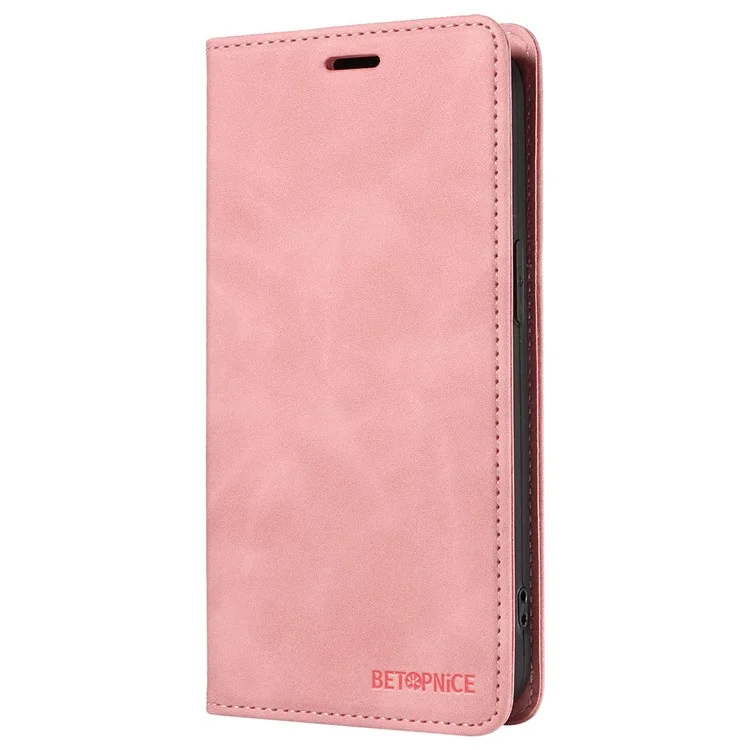 BETOPNICE 003 para Xiaomi 14 Pro Case Bien protegido Cubierta del teléfono con bloqueo RFID y soporte - Rosa