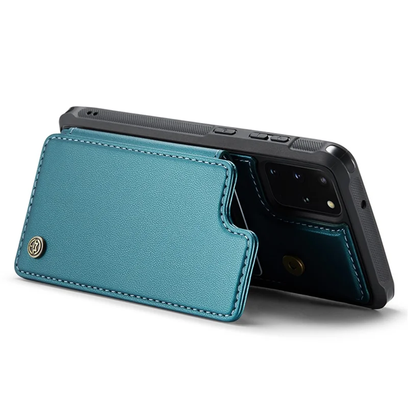 CASEME C22 Series para Samsung Galaxy S20 Plus 4G / 5G Capa 5 Slots de Cartão Suporte de Telefone - Verde