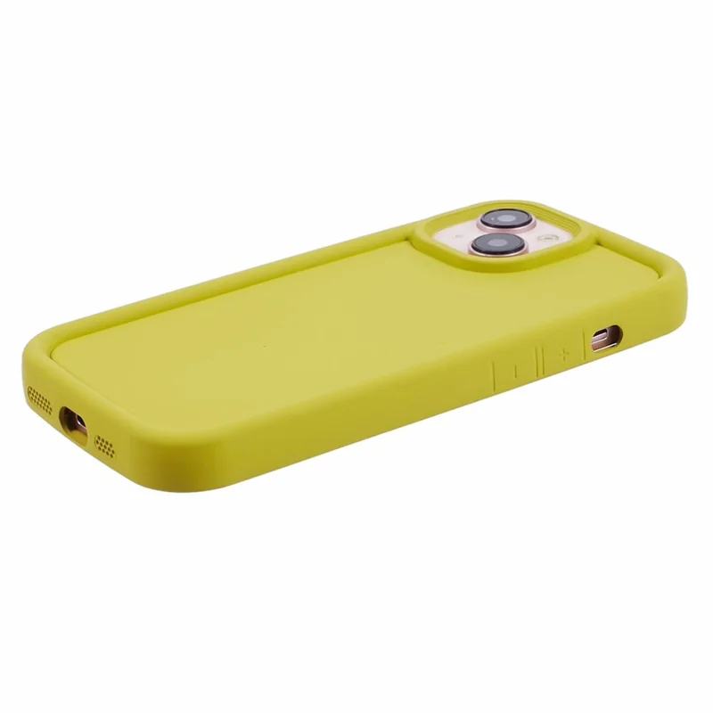 DY Series For iPhone 14 TPU Case Anti-fingerprint Phone Cover - Olive