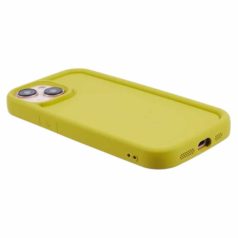 DY Series For iPhone 14 TPU Case Anti-fingerprint Phone Cover - Olive