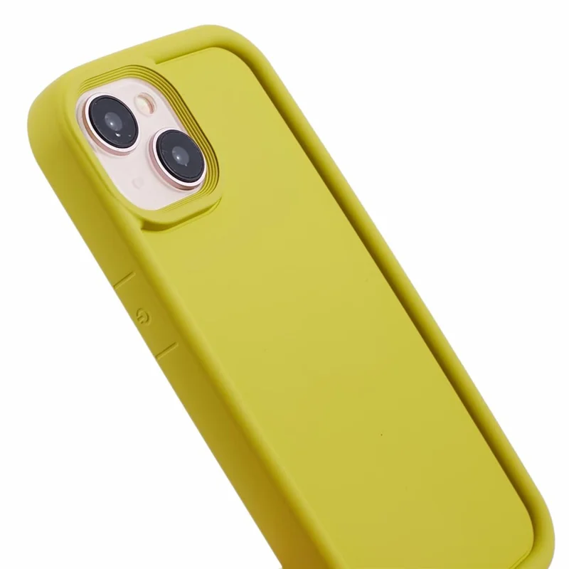 DY Series For iPhone 14 TPU Case Anti-fingerprint Phone Cover - Olive