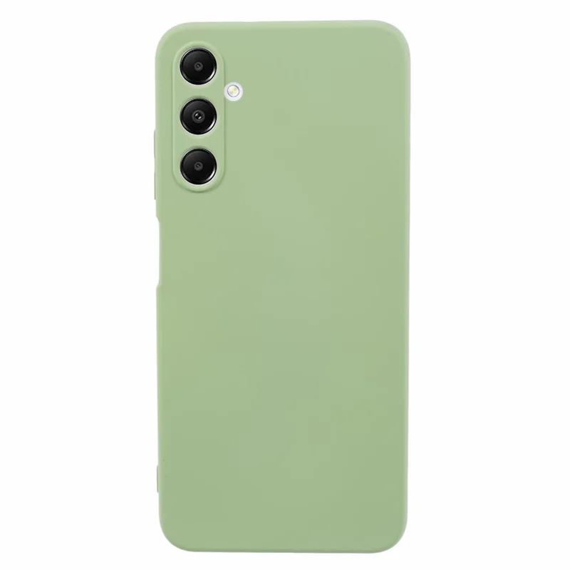 For Samsung Galaxy A05s 4G TPU Phone Case Fiber Lining Anti-Scratch Cover - Matcha Green