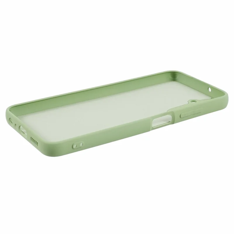 For Samsung Galaxy A05s 4G TPU Phone Case Fiber Lining Anti-Scratch Cover - Matcha Green