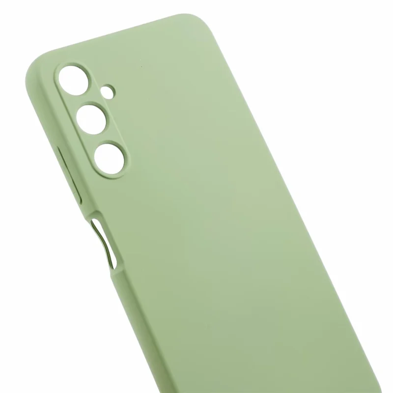 For Samsung Galaxy A05s 4G TPU Phone Case Fiber Lining Anti-Scratch Cover - Matcha Green