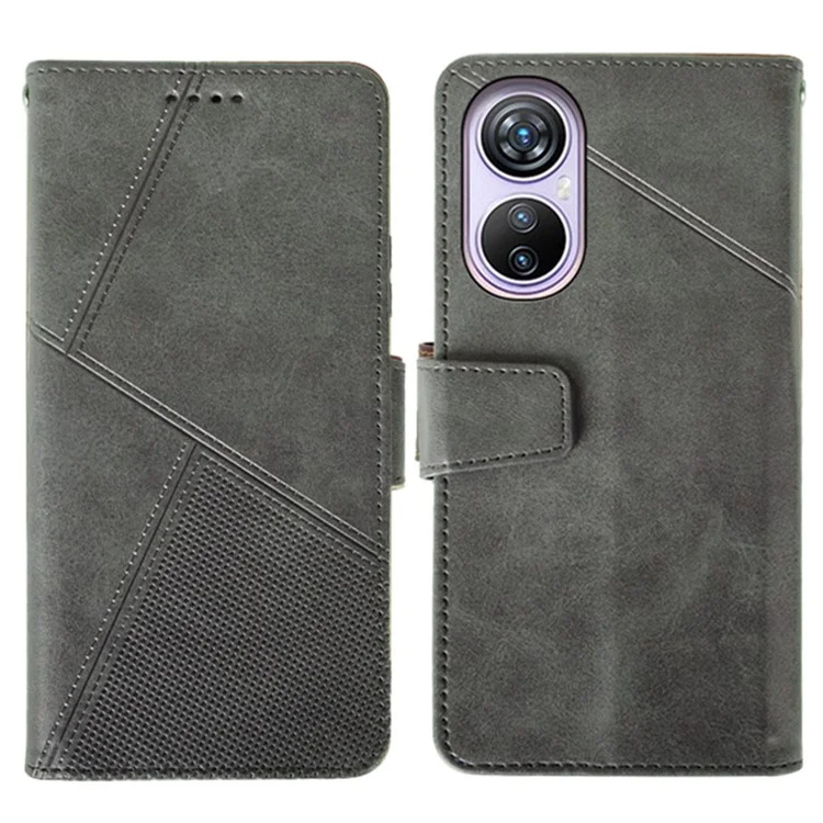 IDEWEI Para Blackview A200 Pro Case de Telefone Textura de Bezerro Capa de Telefone em Couro de PU - Preto
