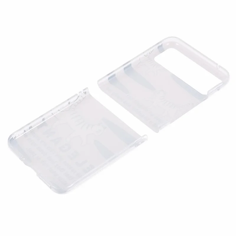 For Motorola Razr 40 5G Phone Case Hard PC Pattern Printed Back Cover - Cat